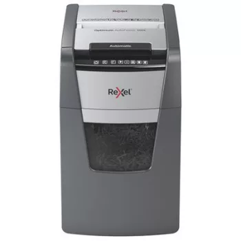  Iratmegsemmisítő, konfetti, 150 lap, REXEL, "Optimum AutoFeed+ 150X"