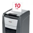 Iratmegsemmisítő, konfetti, 300 lap, REXEL, "Optimum AutoFeed+ 300X" 1 db