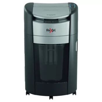   Iratmegsemmisítő, konfetti, 300 lap, REXEL "ShredMax AutoFeed+ 300X P4" 1 db