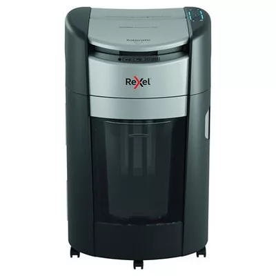 Iratmegsemmisítő, konfetti, 300 lap, REXEL "ShredMax AutoFeed+ 300X P4" 1 db