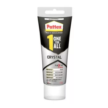   Ragasztó, építési-szerelési, 90 g, HENKEL "Pattex One for All Crystal"