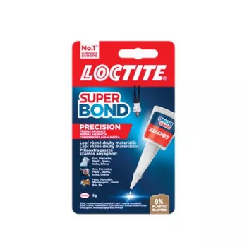   Pillanatragasztó, 5 g, HENKEL "Loctite Super Bond Precision" 0,005 kg