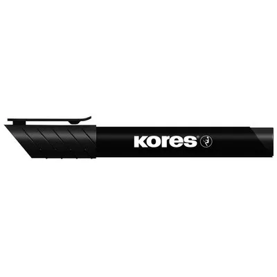 Alkoholos marker, 3-5 mm, kúpos, KORES "K-Marker XP1", fekete 1 db
