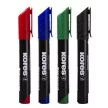Alkoholos marker, 3-5 mm, kúpos, KORES "K-Marker XP1", 4 különböző szín 4 db
