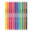 Tűfilc készlet, 0,4 mm, KORES "K-Liner", 12 különböző szín 12 db