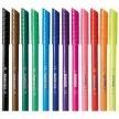 Filctoll készlet, kimosható, KORES "Korellos", 12 különböző szín 12 db