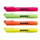Szövegkiemelő készlet, 0,5-5 mm, KORES "High Liner Plus", 4 különböző szín 4 db