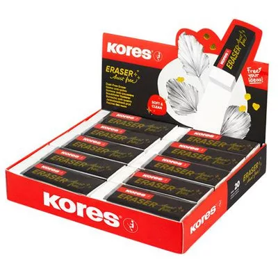 Radír display, KORES "KE-20", pormentes 20 db