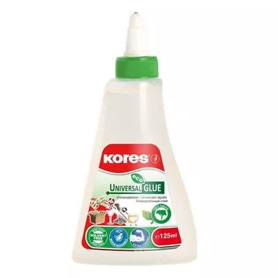 Univerzális ragasztó, 125 ml, KORES, "Eco" 0,125 liter