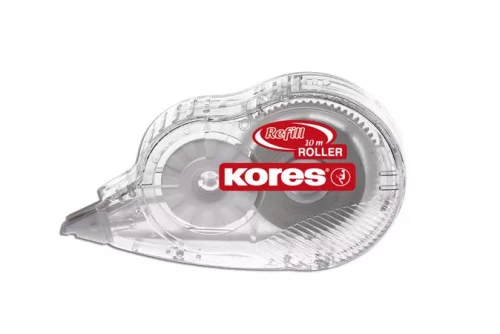 Hibajavító roller, 4,2 mm x 10 m, utántölthető, KORES "Refill Roller" 10 méter