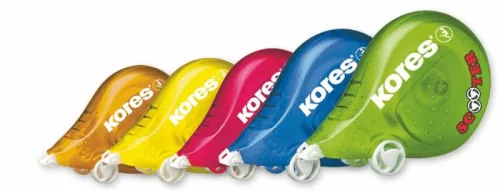 Hibajavító roller, 4,2 mm x 8 m, KORES "Scooter", vegyes színek (szín nem választható) 8 méter