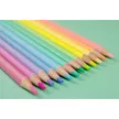 Színes ceruza készlet, háromszögletű, KORES "Kolores Pastel", 12 pasztell szín 12 db