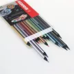 Színes ceruza készlet, háromszögletű, KORES "Kolores Style Metallic", 12 metál szín 12 db