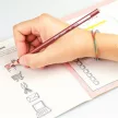 Színes ceruza készlet, háromszögletű, KORES "Kolores", 12+2 különböző szín 14 db