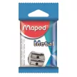 Hegyező, kétlyukú, fém, MAPED 1 db