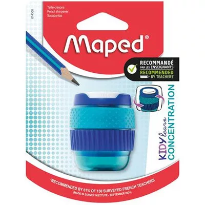 Hegyező, egylyukú, tartályos, MAPED "Kidy Learn Concentration" 1 db