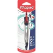 Körző, rögzíthető lábakkal, MAPED "Stop System", vegyes színek (szín nem választható) 1 db