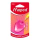 Hegyező, egylyukú, tartályos, MAPED "I-Gloo Neon", vegyes színek (szín nem választható) 1 db
