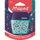 Hegyező, kétlyukú, tartályos, MAPED "Pixel Party Shaker"
