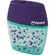 Hegyező, kétlyukú, tartályos, MAPED "Pixel Party Shaker"
