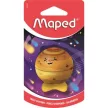 Hegyező, egylyukú, tartályos, MAPED „Planet”, bolygók, vegyes minták 1 db