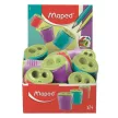 Hegyező display, kétlyukú, tartályos, MAPED "Boogy", vegyes színek (szín nem választható) 24 db