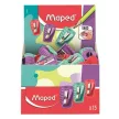 Hegyező display, egylyukú, MAPED "Boogy", vegyes színek (szín nem választható) 75 db