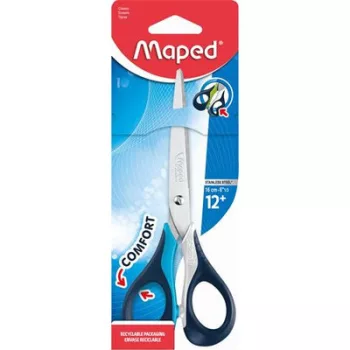   Olló, általános, 16 cm, MAPED "Sensoft 3D", vegyes színek (szín nem választható) 1 db