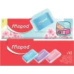 Radír display, MAPED "Essentials Soft Pastel", vegyes színek (szín nem választható)