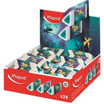 Radír display, MAPED "Dragon Pyramid sárkány"