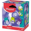 Radír display, MAPED "Little Monster", vegyes színek (szín nem választható)