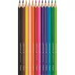 Színes ceruza készlet, háromszögletű, MAPED "Color'Peps Star", 12 különböző szín 12 db