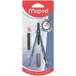 Körző, heggyel, 2in1, ceruzává alakítható, MAPED „Compass Pen”, vegyes színek (szín nem választható) 1 db