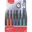 Körző display, heggyel, 2in1, ceruzává alakítható, MAPED „Compass Pen”, vegyes színek (szín nem választható) 24 db