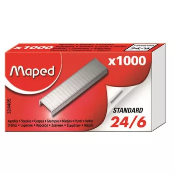 Tűzőkapocs, 24/6, MAPED 1000 db