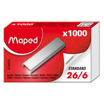 Tűzőkapocs, 26/6, MAPED 1000 db