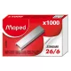 Tűzőkapocs, 26/6, MAPED 1000 db