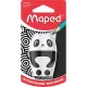 Hegyező, egylyukú, tartályos, MAPED "Shakky Fancy", panda és pingvin, vegyes formák 1 db