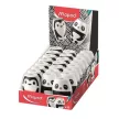 Hegyező, egylyukú, tartályos, MAPED "Shakky Fancy", panda és pingvin, vegyes formák 1 db