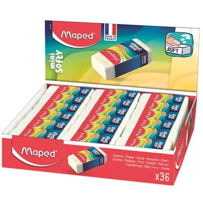 Radír display, MAPED "Mini Softy" 36 db