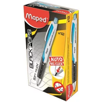   Nyomósirón, 0,5 mm, MAPED "Black'Peps", kék 1 db