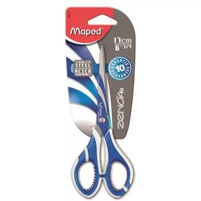 Olló, általános, 17 cm, MAPED "Zenoa Fit" 1 db