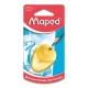 Hegyező, egylyukú, tartályos, MAPED "I-Gloo", vegyes színek (szín nem választható) 1 db