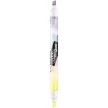 Szövegkiemelő készlet, 1-5 mm, kétvégű, MAPED "Fluo Peps Duo", 6 különböző pasztell szín 3 db