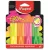 Szövegkiemelő készlet, 1-5 mm, MAPED "Glitter Fluo Peps", vegyes fluoreszkáló színek 4 db