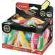 Szövegkiemelő display, 1-5 mm, MAPED "Fluo Peps Pocket Soft", vegyes neon színek