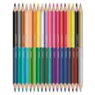 Színes ceruza készlet, háromszögletű, kétvégű, MAPED "Color'Peps Duo", 36 különböző szín