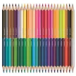 Színes ceruza készlet, háromszögletű, kétvégű, MAPED "Color'Peps Duo", 48 különböző szín