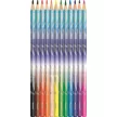 Színes ceruza készlet, háromszögletű, MAPED „Arctic jégvilág”, 12 különböző szín