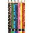 Színes ceruza készlet, háromszögletű, MAPED "Color'Peps Animal", 12 különböző szín 12 db